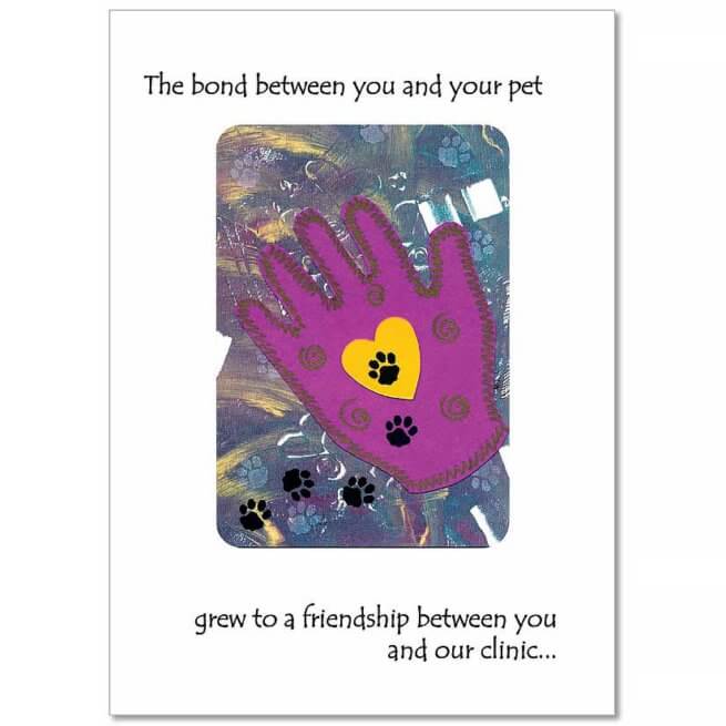 CCHHP Pet Sympathy Card