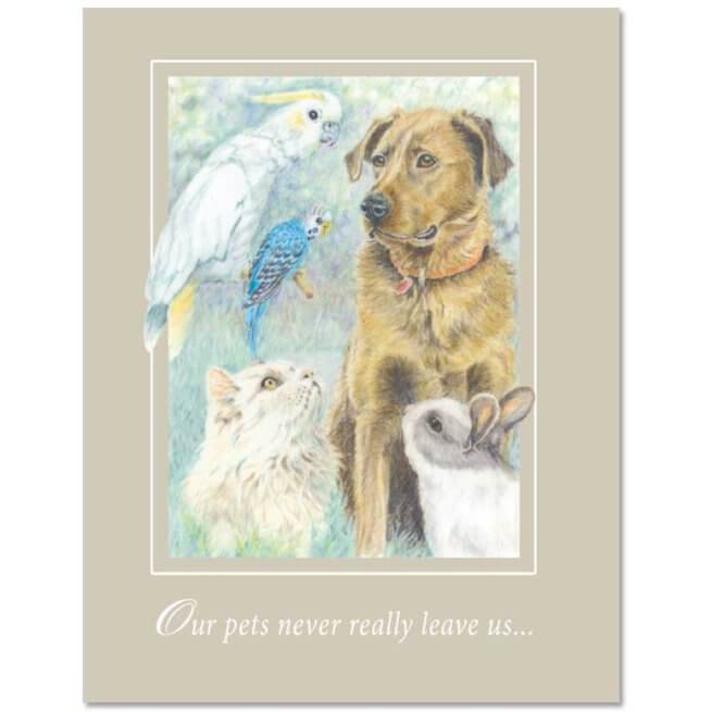 S31 Pet Sympathy Card